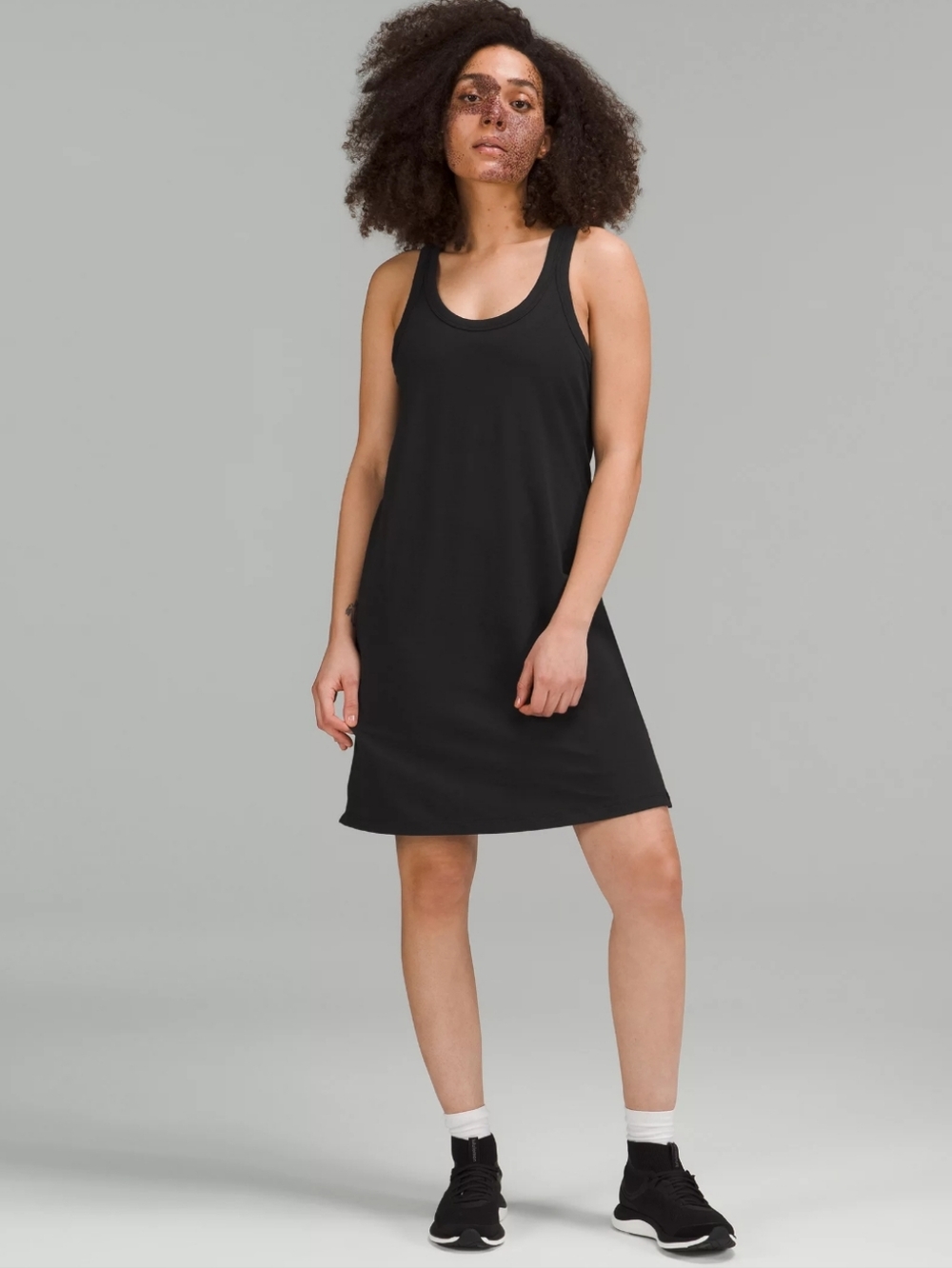 Lululemon Classic Fit Cotton Scoop Neck Dress
